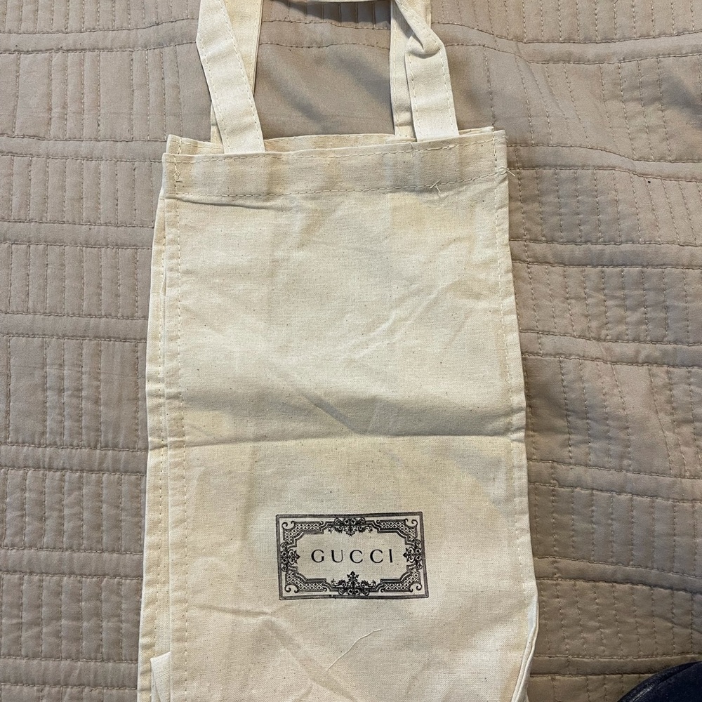 Gucci cotton tote bag , never used brand new